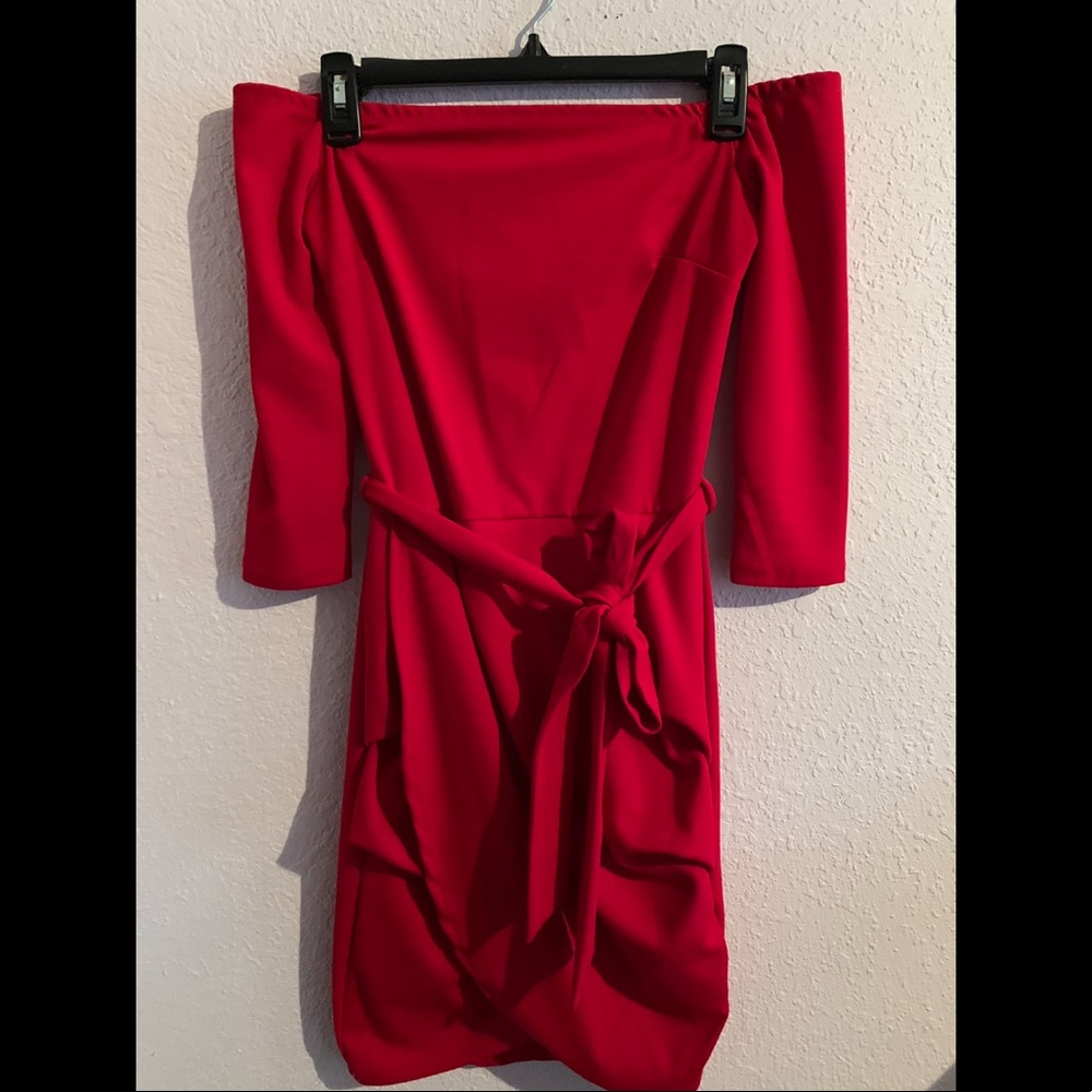 Off the Shoulder Party Dress